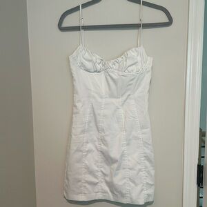 Womens Zara Mini Poplin Dress
